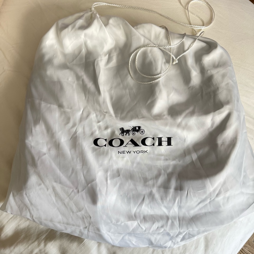 Coach Black Leather Briefcase Metropolitan Slim Brief - Picture 8 of 12